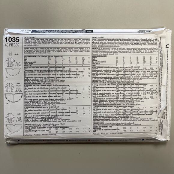 Simplicity Supergirl Bat Girl Wonder Woman Costume Sewing Patterns Sz 3-8 Uncut - Picture 2 of 4